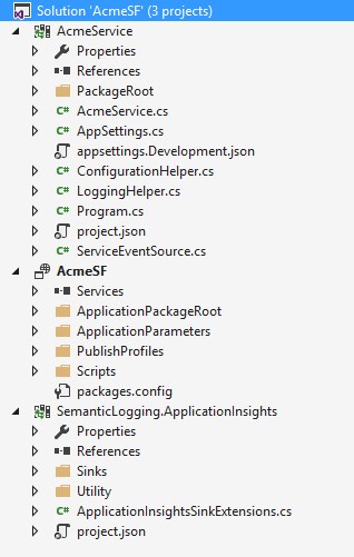 Semantic Logging & Application Insights